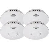 Brennenstuhl Funk Rauchmelder Set 4x RM L 3101