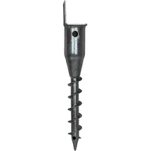 Trutzholm L-profil Einschraubhülse Bodenhülse Feuerverzinkt