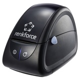 Renkforce RF-TLP-01 Etiketten-Drucker Thermodirekt 203 x 203 dpi Etikettenbreite (max.): 62mm USB,