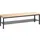C+P Garderobenbank Basic 150 x 0 x 0 cm mit Schuhrost buche / anthrazit