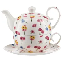 Jameson & Tailor Tea for One Brillantporzellan Stielblumen