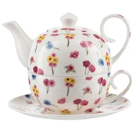 Jameson & Tailor Tea for One Brillantporzellan Stielblumen