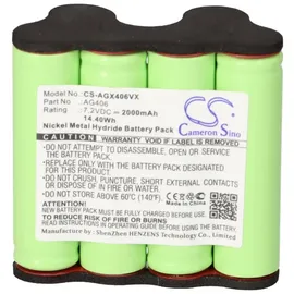 Cameron Sino Staubsaugerakku für AEG Electrolux AG406 7,2V 2000mAh NiMH