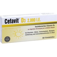 Cefak Cefavit D3 2.000 I.E. Filmtabletten