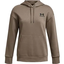 UNDER ARMOUR Damen Kapuzensweat ESSENTIAL FLEECE, TAUPE DUSK, S