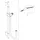 Hansgrohe Axor Uno2 Brauseset mit Raindance Select S 120 3jet Polished Black Chrome 27987330