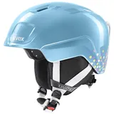 Uvex heyya - Leichter Skihelm für Kinder - individuelle Größenanpassung - optimierte Belüftung - blue confetti 46-50 cm