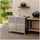 Hti-Living Spüle mit Abtropfläche und Unterschrank 83 x 43 cm Silber