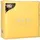 Papstar Servietten, 1-lagig 1/4-Falz 33 cm x 33 cm gelb