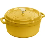 Staub La Cocotte 26 cm, Rund Citron