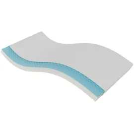 Juskys Yari 90 x 200 cm weiß inkl. Matratze