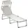 CASARIA Sonnenliege Klappbar 190 x 60 x 22 cm Beige