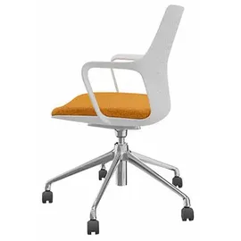 FM Helmets fm Konferenzstuhl Eta 4260761570181 orange, weiß Kunststoff