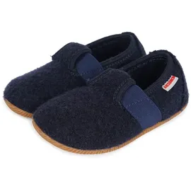 Giesswein Unisex Kinder Weidach Flache Hausschuhe, Ocean 588, 25 EU - 25