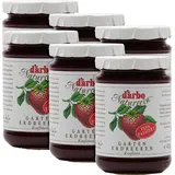 Food-United KONFITÜRE Gartenerdbeere-Erdbeere passiert 6x 450g von DARBO Naturrein fruchtiger strawberry jam perfekt für Brot und Brötchen Erdbe...