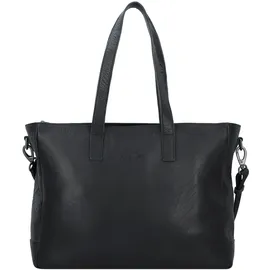 Plevier Rock Shopper Leder Schwarz