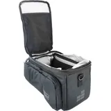 CON-TEC Fahrrad-Gepäckträgertasche Via.Back RT, 32 L, wasserabweisend, mit Regenhaube, schwarz