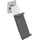Durable Tablet Holder Wall Pro metallic silber