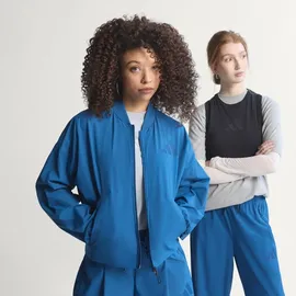 adidas Damen Z.N.E. Bomber Jacke (Größe M, blau)