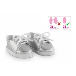 Corolle - silberne Schuhe
