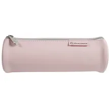 Exacompta 6x Rundes Schlampermäppchen PU 22,5x7,5 cm, Aquarel, sortiert,