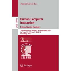 Human-Computer Interaction. Interaction In Context  Kartoniert (TB)