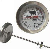Impuls Thermometer / Räucherthermometer für Räucherofen / Räuchertonne / Räucherschrank