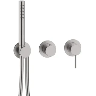 Herzbach MODUL7 Hebelmischer-Fertigset 70.702002.1.09 2/3 Verbraucher Edelstahl