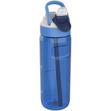 Kambukka Trinkflasche mit Strohhalm - Modell LAGOON CRISP BLUE - 750 ML - Wasserdicht - Flecken- und Geruchs-resistent - Langlebig und stoßfest - Spülmaschinenfest – Trinkflasche mit Strohhalm