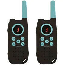 Lexibook Digitale Walkie-Talkies mit 5 km, Walkie Talkies schwarz