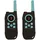 Lexibook Digitale Walkie-Talkies mit 5 km, Walkie Talkies schwarz