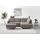 sit&more Ecksofa SIT & MORE "Farö L-Form", grau (taupe), B:251cm H:90cm T:187cm, Sofas, Ecksofa, inklusive Federkern, wahlweise mit Bettfunktion und Bettkasten