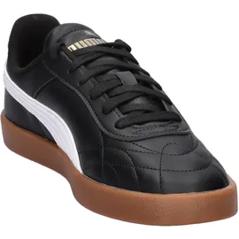 Puma Club II Indoor Kinder Schwarz/Weiß 37