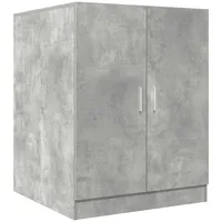 vidaXL Waschmaschinenschrank 70,5 x 71,5 x 91,5 cm Betongrau