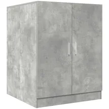 vidaXL Waschmaschinenschrank 70,5 x 71,5 x 91,5 cm Betongrau