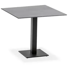 Niehoff Bistro Tisch 81 x 81 x 74 cm Anthrazit/Grau