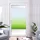K-HOME Plissee Farbverlauf Sunrise 30 x 130 cm Grün/Weiß