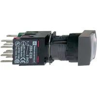 Schneider Electric XB6CW1B1B XB6CW1B1B Leuchtdrucktaster 250V 3A tastend (L