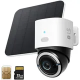 eufy 4G LTE Überwachungskamera mit WLAN, 4K UHD