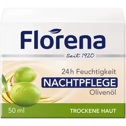 Florena Nachtpflege Olivenöl Nachtcreme 50 ml Damen