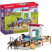 Schleich Horse Club Pferdebox mit Stute und Fohlen