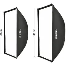 Rollei Klick Softbox 60*90 (Softbox), Softbox + Reflektor