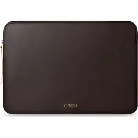 TECH-PROTECT Fleece-Laptoptasche 15-16“ - Braun