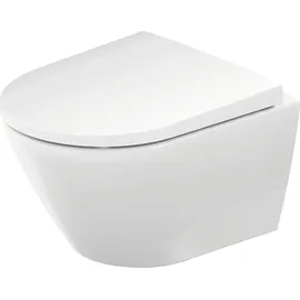 Duravit D-Neo Wand-WC Compact mit WC-Sitz Weiß