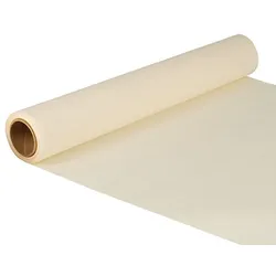 Papstar Tischläufer, Tissue "ROYAL Collection" 5 m x 40 cm champagner auf Rolle, 6 x 1 Rolle
