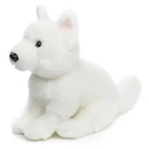 Uni-Toys Weißer Schweizer Schäferhund Welpe 26 cm Weiß