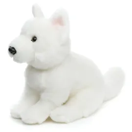 Uni-Toys Weißer Schweizer Schäferhund Welpe 26 cm Weiß