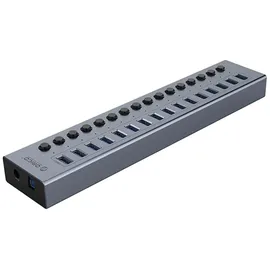 Xiaomi Orico BT2U3-16AB Hub 16x USB-A 3.0 Schaltern - grau