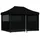 vidaXL Party-Zelt 2,79 x 4,10 m Schwarz
