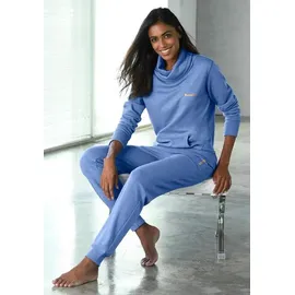 bench. loungewear Longsweatshirt Damen jeans-meliert Gr.32/34